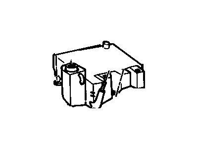 GM 12380436 Reservoir,Coolant Recovery