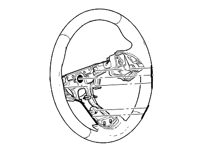 Cadillac ATS Steering Wheel - 84304483