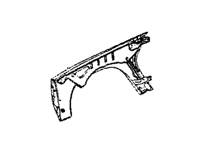 GM 10021913 Fender,Front