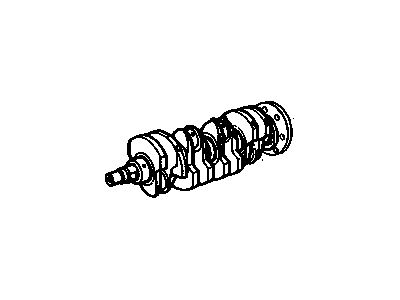 1992 Pontiac LeMans Crankshaft - 96143618