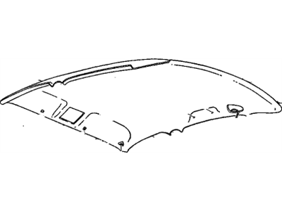 GM 12481250 PANEL, Roof Headlining