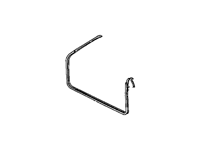 GM 12356868 Seal Asm,Front Side Door Opening Frame