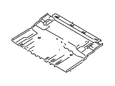 2002 Chevrolet Tracker Floor Pan - 30027285