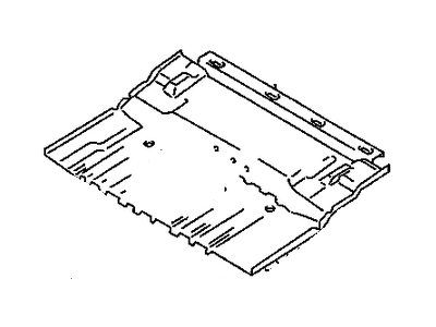 GM 30027284 PANEL, Floor And Toe Panel