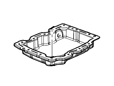 GM 12654318 Pan, Lower Oil