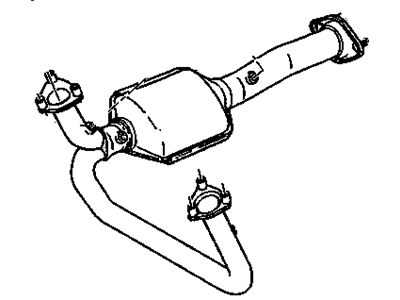 Chevrolet C1500 Catalytic Converter - 25312170