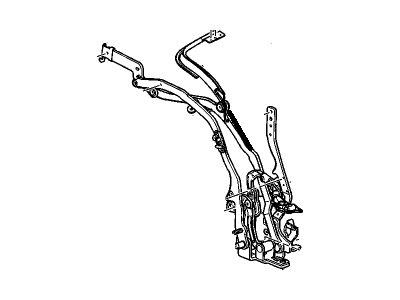 GM 19121187 Frame Asm,Folding Top Side (LH)