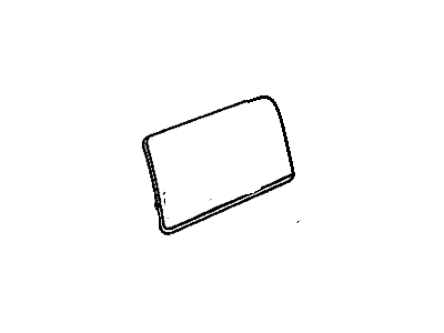 GM 15674341 Window, Body Side Front