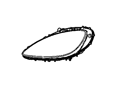 2006 Chevrolet Corvette Headlight - 15220637