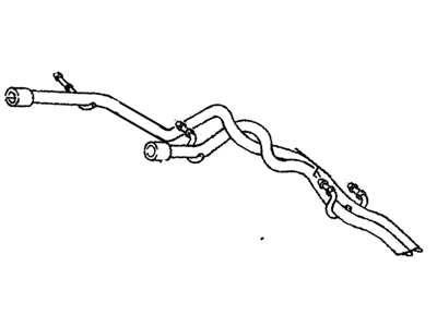 GMC G3500 Tail Pipe - 15662797