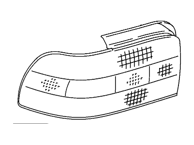 GM 94855232 Lens,Tail Lamp