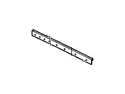 GM 12482469 Channel,Front Side Door Window, L/H