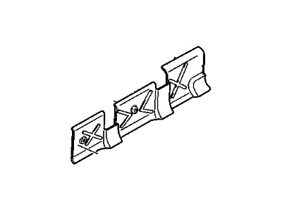 GM 15073150 Shield, Fuel Tank *Marked Print