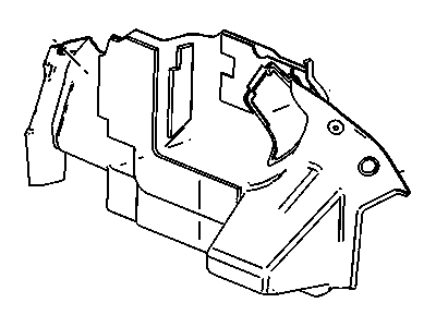 GM 90872085 Panel Assembly, Rear Compartment Side Trim