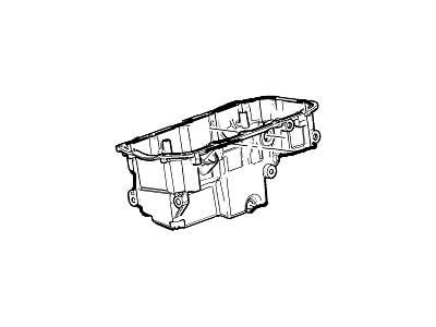 GM 55582917 Pan Assembly, Oil (W/ Engine Oil Level Sensor)