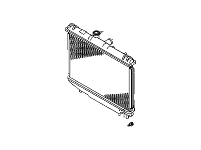 1990 Chevrolet Prizm Radiator - 52467290