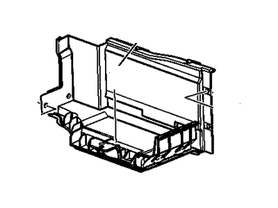 GM 15796853 Tray Assembly, Battery