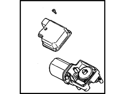 GM 12336091 Motor Kit,Windshield Wiper