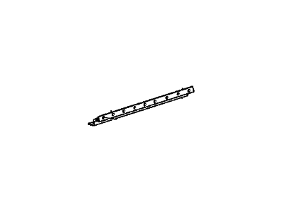 15663813 GM Hinge, Intermediate Seat Load Floor Illustration 1 of 1