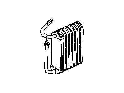 1992 Chevrolet G20 Evaporator - 52456407