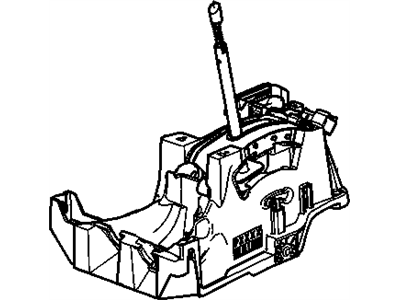 GM 25983143 Control Assembly, Automatic Transmission (W/ Automatic Transmission Control Indicator) *Ebn/Gnmtl/Eb