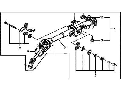 GM 92148564 Column Asm,Steering