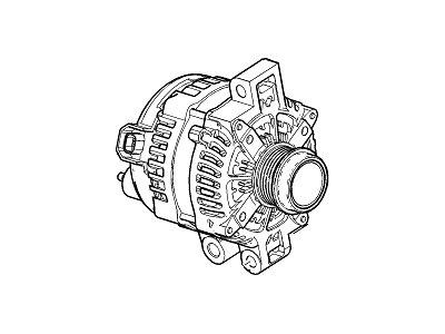 2017 Cadillac ATS Alternator - 22807980