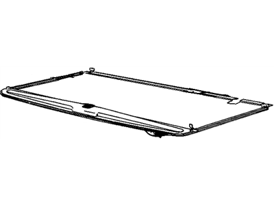 GM 12537900 SUNSHADE, Roof Panel