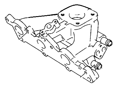 GM 96069391 MANIFOLD, Engine Fuel Intake Manifold