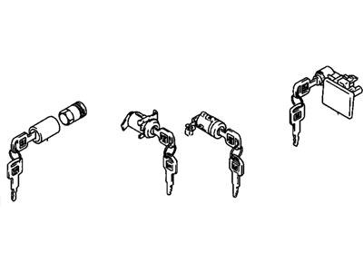 GM 96068525 Lock Kit,Complete Vehicle