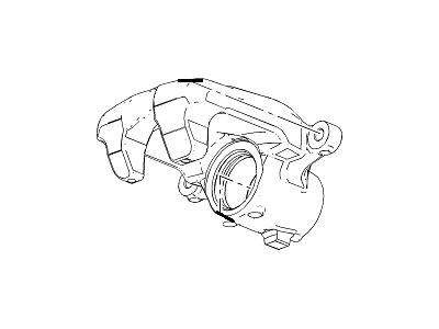 2015 Cadillac XTS Brake Calipers - 22796445