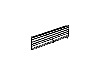 GM 15561122 Stripe, End Gate