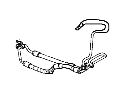 2004 Cadillac CTS Power Steering Hose - 89060185