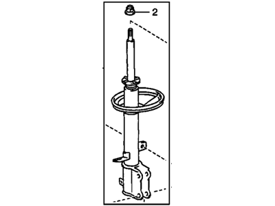 GM 94859875 Rear Suspension Strut