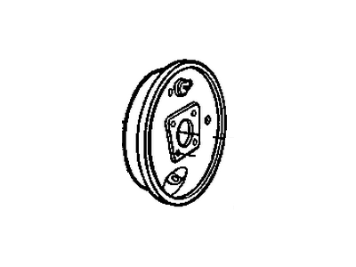 GM 18013524 Plate,Rear Brake Backing (LH)