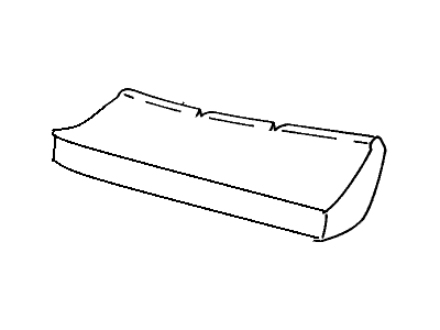 GM 16797527 Pad Assembly, Rear Seat Cushion