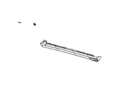 GM 88975702 Molding,Rocker Panel *Paint To Mat
