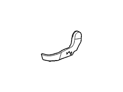 GM 25816437 Panel, Rear Seat Cushion Trim *Light Ttnum