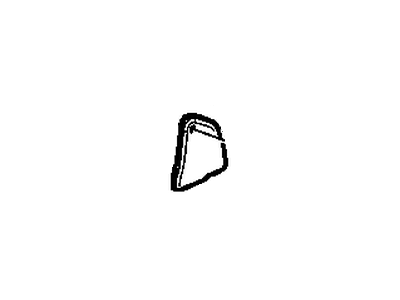 GM 15279589 Cover,Rear Seat Hinge Lower Finish