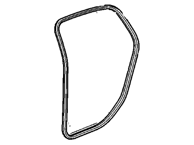 2008 Chevrolet Impala Door Seal - 19179804