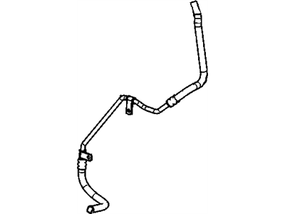 GM 15224353 Hose Assembly, P/S Fluid Reservoir Inlet