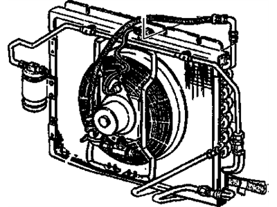 1996 Chevrolet P30 A/C Condenser - 12546081