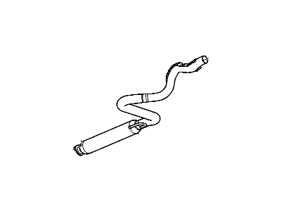 2006 Chevrolet HHR Exhaust Pipe - 20766957