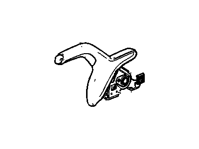 GM 95135209 Handle Assembly, Parking Brake Lever *Black