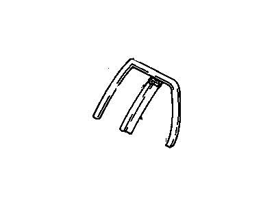 1990 Buick Lesabre Door Moldings - 25551360