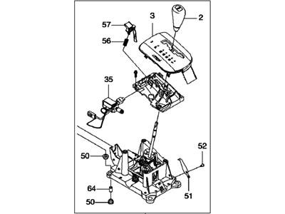 GM Automatic Transmission Shift Levers - 96832759