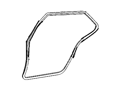 1994 Cadillac Deville Door Seal - 25639713