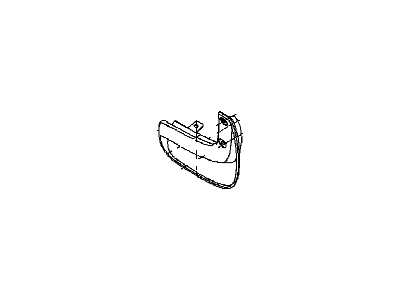 GM 96648679 Guard,Rear Mud Flap