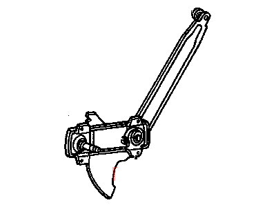 GM 20446079 Window Regulator ASSEMBLY