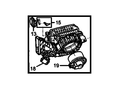 Pontiac G8 Blower Motor - 92191992